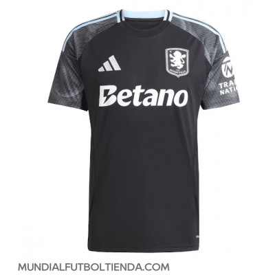 Camiseta Aston Villa Emiliano Buendia #10 Segunda Equipación Replica 2025-26 mangas cortas Camiseta Aston Villa Emiliano Buendia #10 Segunda Equipación Replica 2025-26 mangas cortas